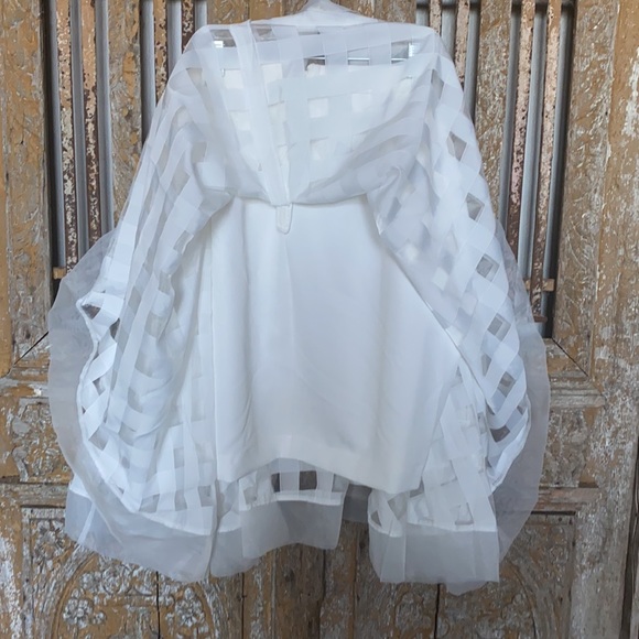 CHRISTIAN SIRIANO X LANE BRYANT WHITE SKIRT 24 - Picture 5 of 9